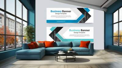 abstract web banner design template backgrounds . vector file easy editable. Wall mural