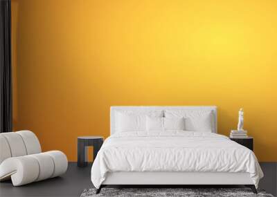 Abstract orange gradient illustration background Wall mural