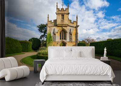 October 16, 2019 - Sudeley castle in Winchcombe, Cotswold, Cheltenham, Gloucestershire, England, United Kingdom Wall mural