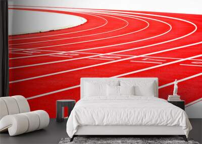 track running  race  run competition loop Wall mural