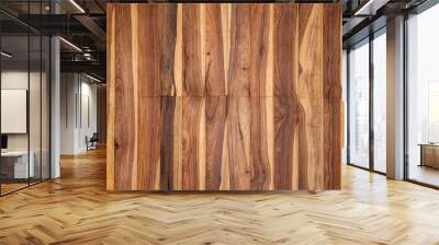 Wood texture abstract background. Wall mural