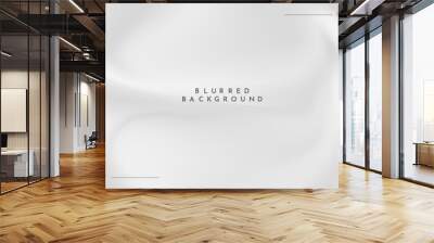 White Gradient Blur Abstract background. Modern background design. fluid background.liquid color . Fit for website, banners, wallpapers, brochure, posters Wall mural