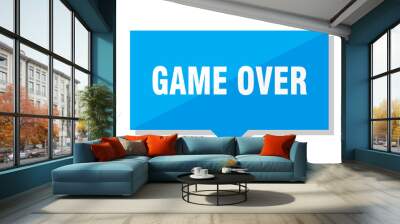 game over price tag Wall mural