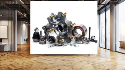 Spare parts for car. Wall mural