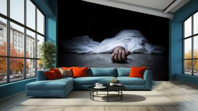 dead body Wall mural