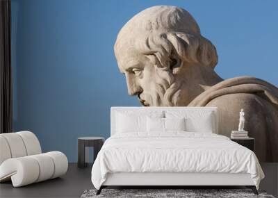 classic Plato statue Wall mural