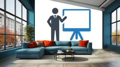 business presentation icon Wall mural