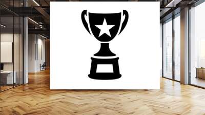 Trophy Icon Wall mural