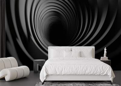 abstract black and white background Wall mural