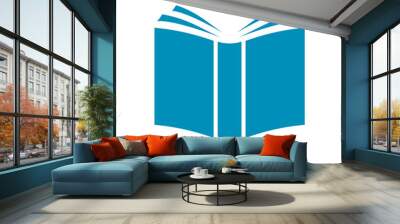 Book icon Wall mural