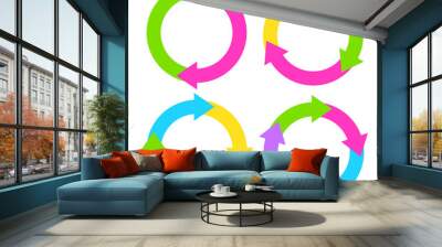 cycle rings diagram Wall mural