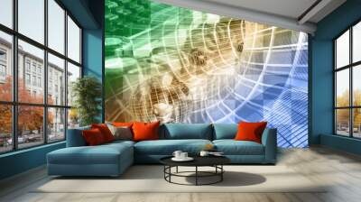 Digital background Wall mural