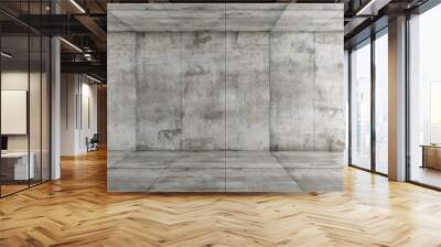 concrete room Wall mural