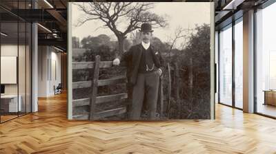 Costume - Photo by Sparham. Date: 1890s Wall mural