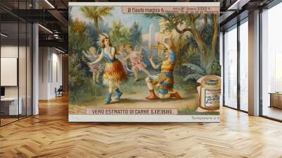 Magic Flute - Liebig 6. Date: 1791 Wall mural