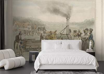 The Rocket - 1830. Date: 1830 Wall mural