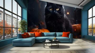 Halloween event horror concept abstract Wall mural