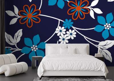 floral,camouglage,ornament,abstract pattern suitable for textile and printing needs Wall mural