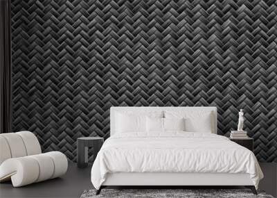 carbon fiber weave Wall mural