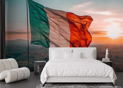 republic day in italy Wall mural