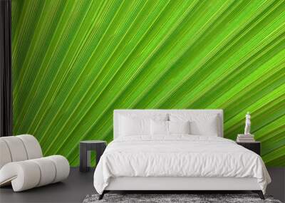 Exotic wood leaf Wall mural