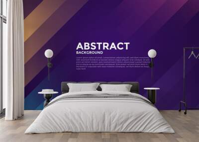 Abstract shapes polygonal background Wall mural