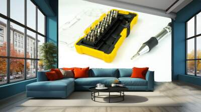 Screw driver tool kit Wall mural