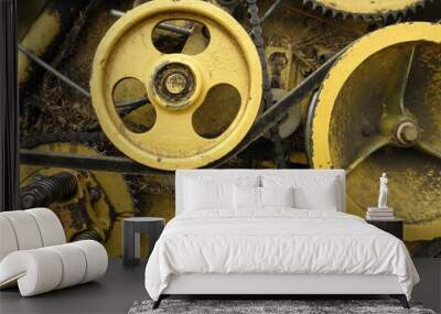 gear mechanism Wall mural