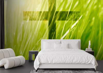 cross Wall mural