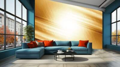 Golden background Wall mural