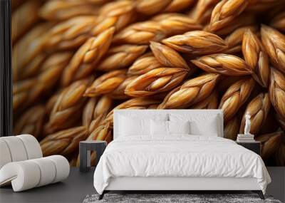 Closeup of Wheat Grains Wall mural