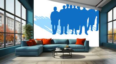 equipo de trabajo Wall mural