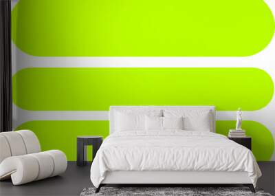 layers, icon colored shapes gradient Wall mural