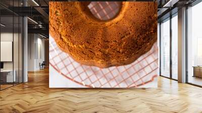 Eggnog Bundt Cake Wall mural