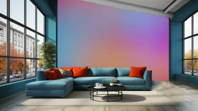 gradient ombre color blend abstract background - Illustration Wall mural