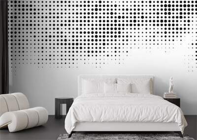 Modern sport backdrop, Dots halftone in two color pattern gradient grunge texture background Wall mural