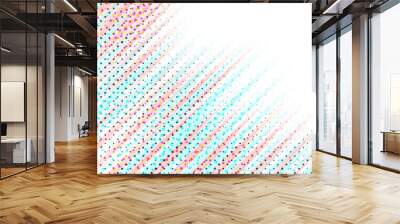 Modern sport backdrop, Dots halftone in two color pattern gradient grunge texture background Wall mural