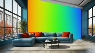 Rainbow blured background. gradient ombre color blend abstract background - Illustration Wall mural