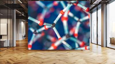 Water Molecule Chemical Bond Wall mural