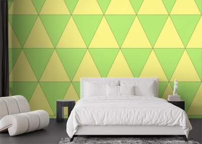 the two tone triangle for background Wall mural