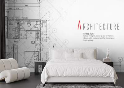 Architecture Background Wall mural