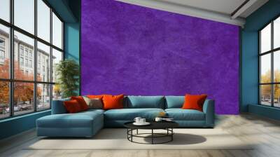 Classy purple background texture with old vintage grunge, distressed blue abstract paper with marbled design Wall mural