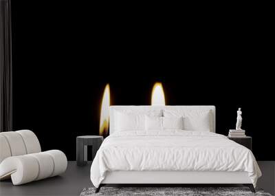 candle in the dark Wall mural