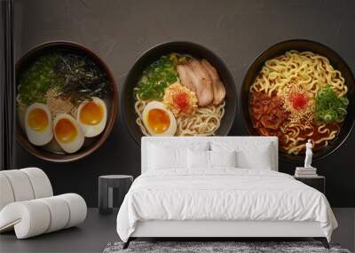 Noodle with Egg Wall mural