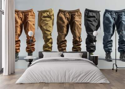 Set of Trousers Wall mural