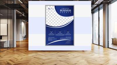 Best corporate flyer design. Wall mural