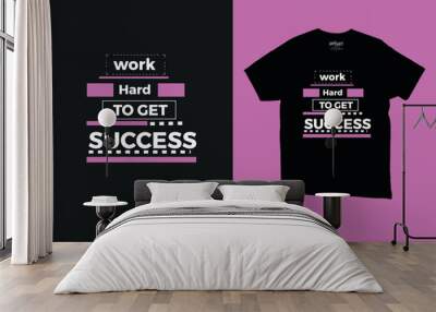 t shirt design Wall mural