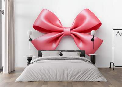 Ribbon Icon 3d Wall mural