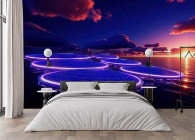 Renewable Energy  Solar Power  Innovation Wall mural