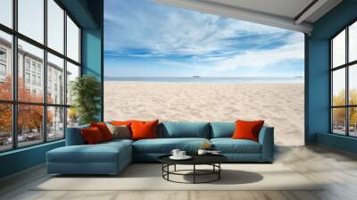 Beautiful sand beach Wall mural